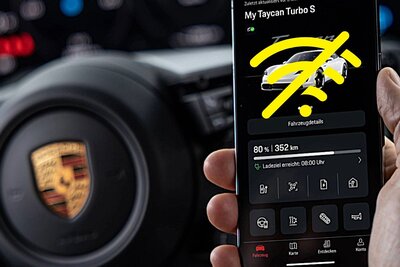 Vernetzte Dienste von Porsche sind offline
