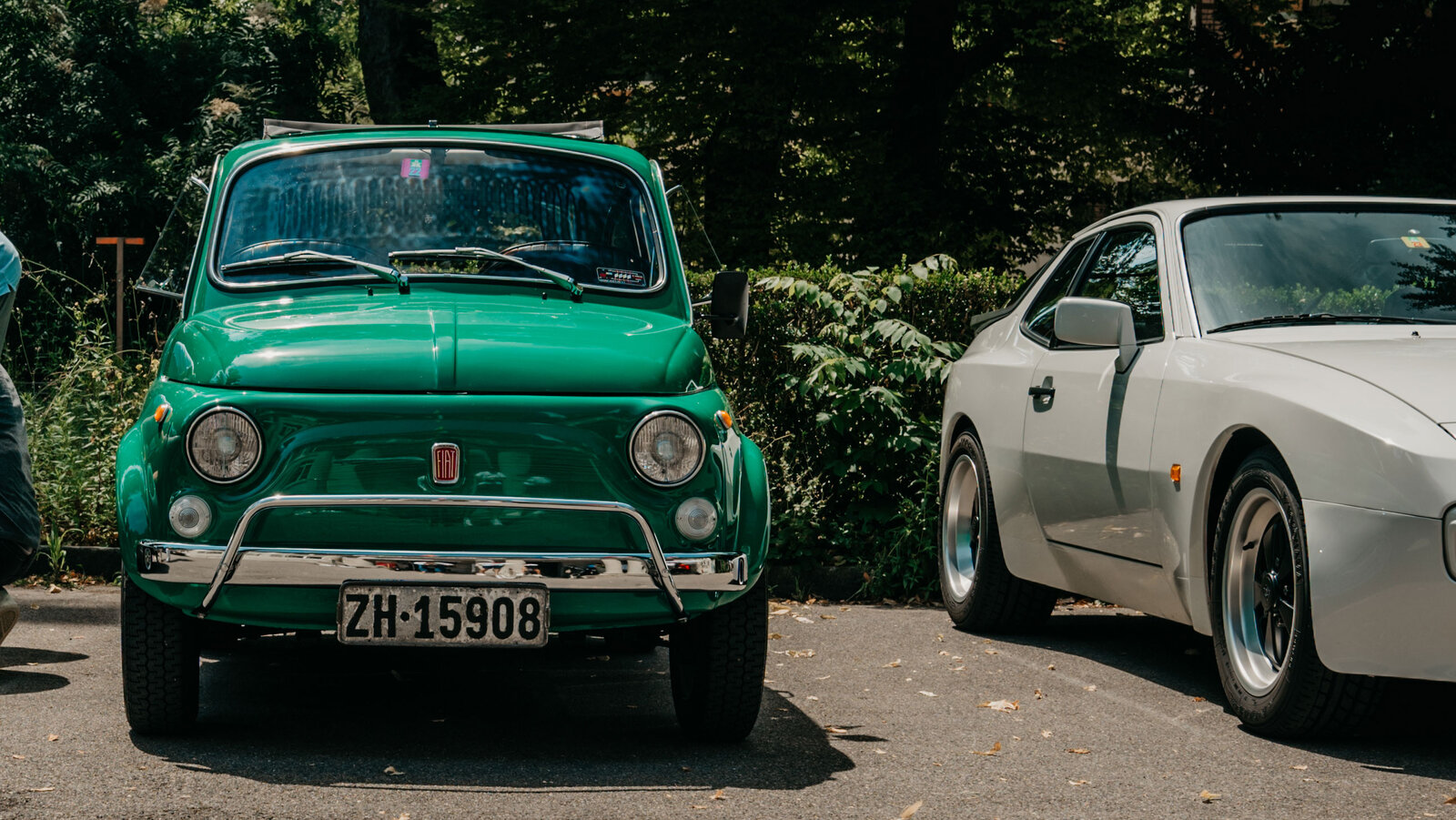 Classic Car & Coffee im Belvoirpark in Zürich