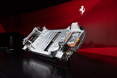 Chassis des Ferrari Elettrica