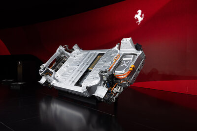 Chassis des Ferrari Elettrica
