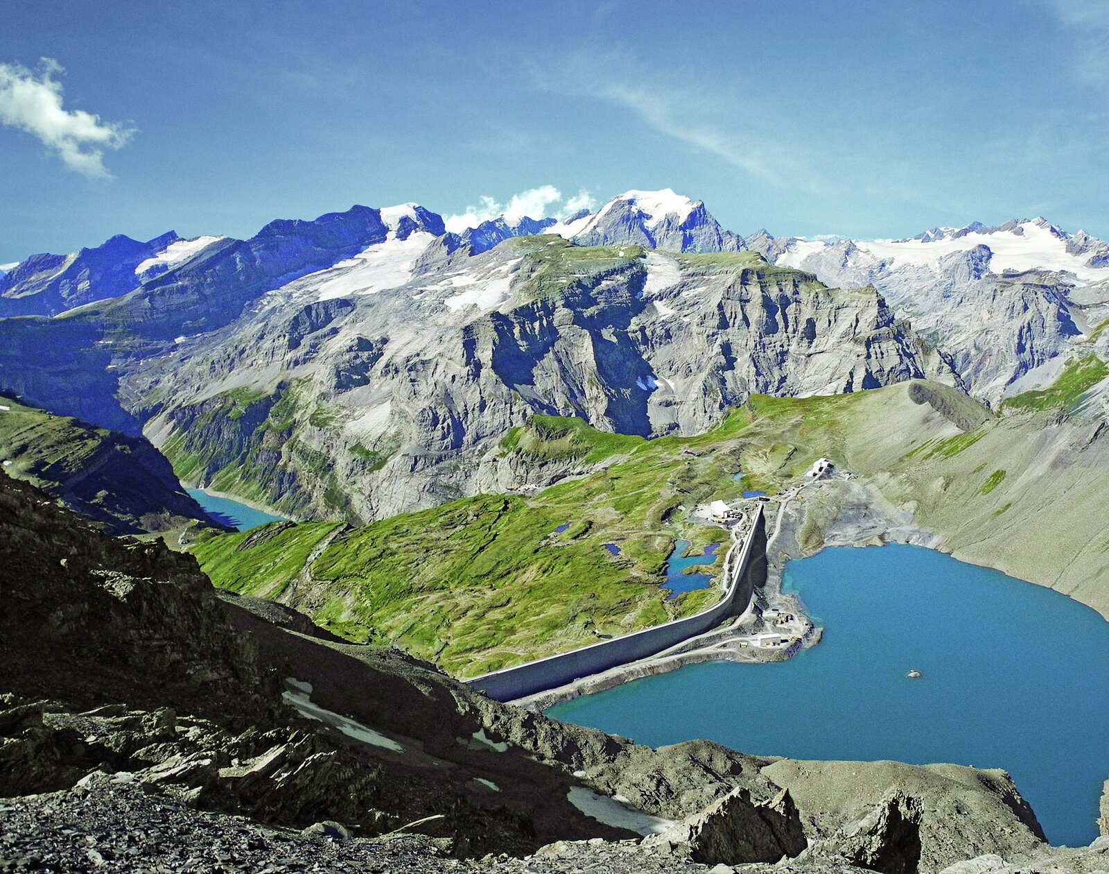 Stauseen Muttsee und Limmernsee