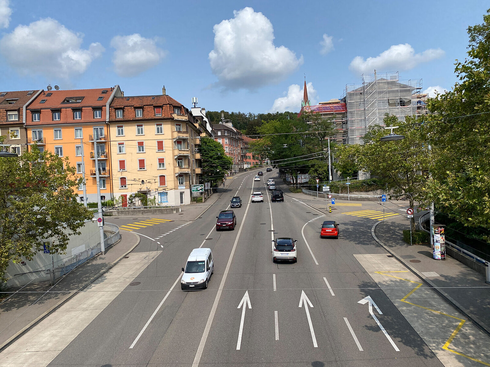 Die Rosengarten- und Bucheggstrasse sollen durch verschiedene Massnahmen entlastet werden.
