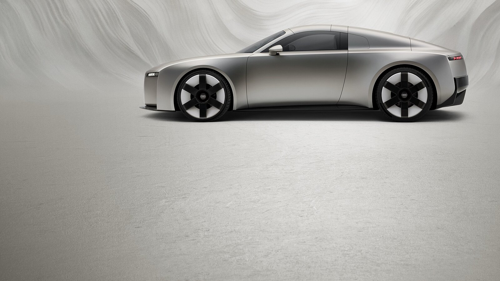 Mit dem Konzeptauto C präsentiert Audi diese Woche der Autowelt ein skulpturales, ästhetisches und zeitloses Sportcoupé. Bild: Audi Media Center