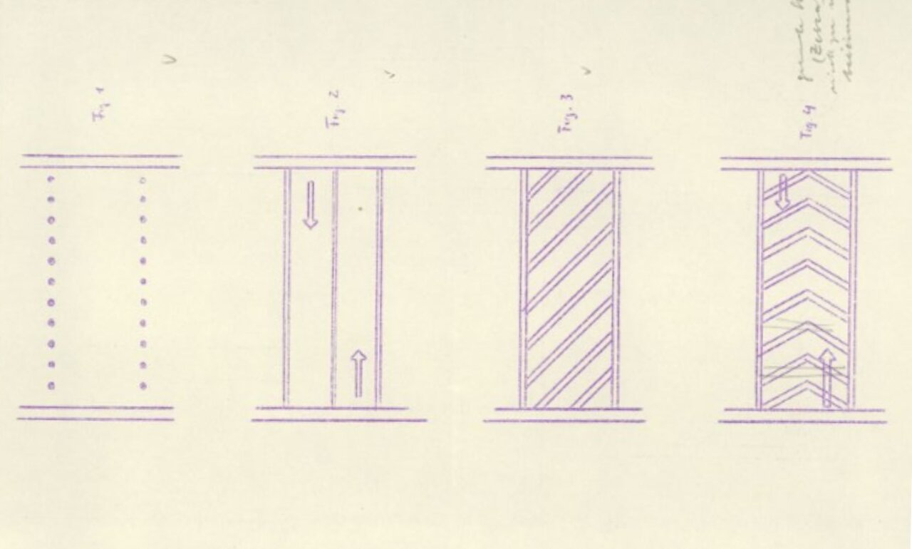 Fussgängerstreifen alt Schweiz