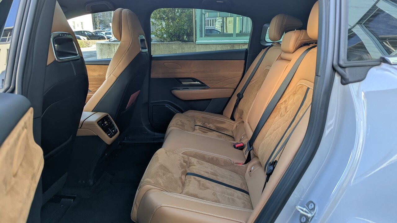 Rücksitze des Mazda 6e