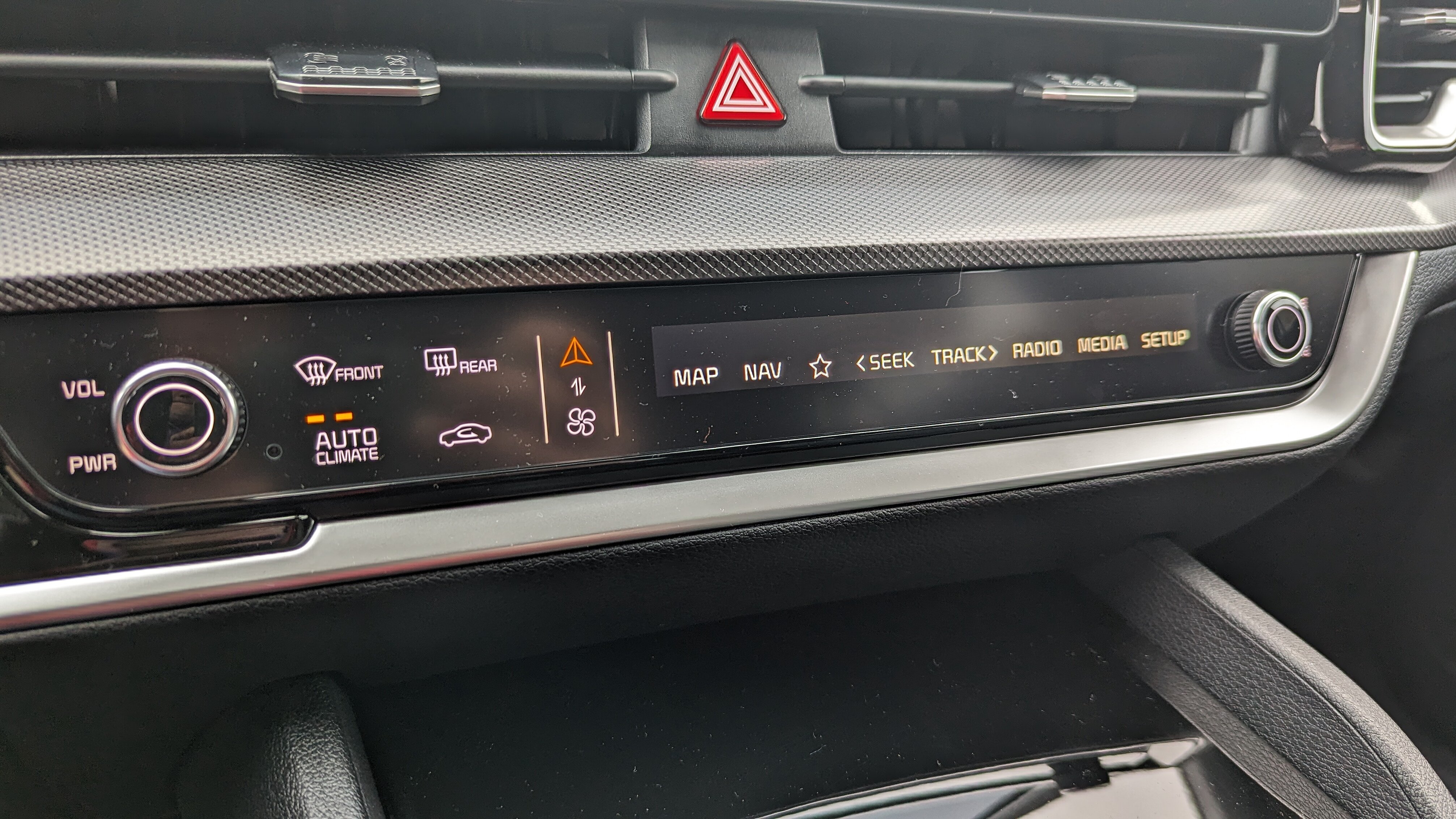 Knöpfe im Kia Sportage