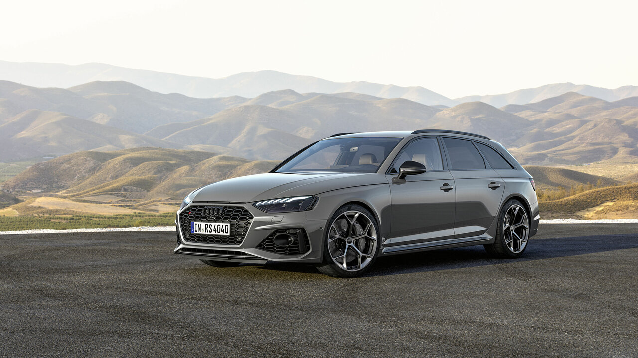 ...während Judas mit dem Audi RS4 die Flucht ergreift. Bild: Audi