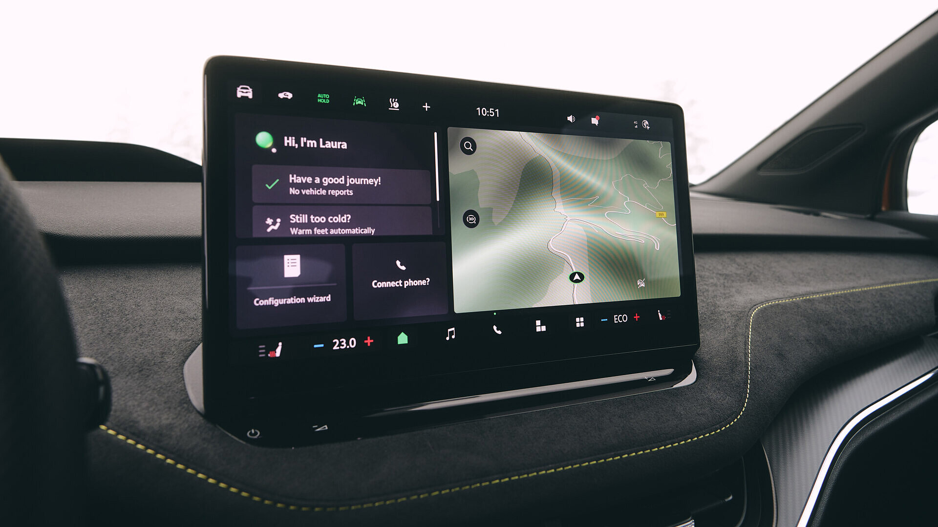 Touchscreen im Skoda Enyaq RS