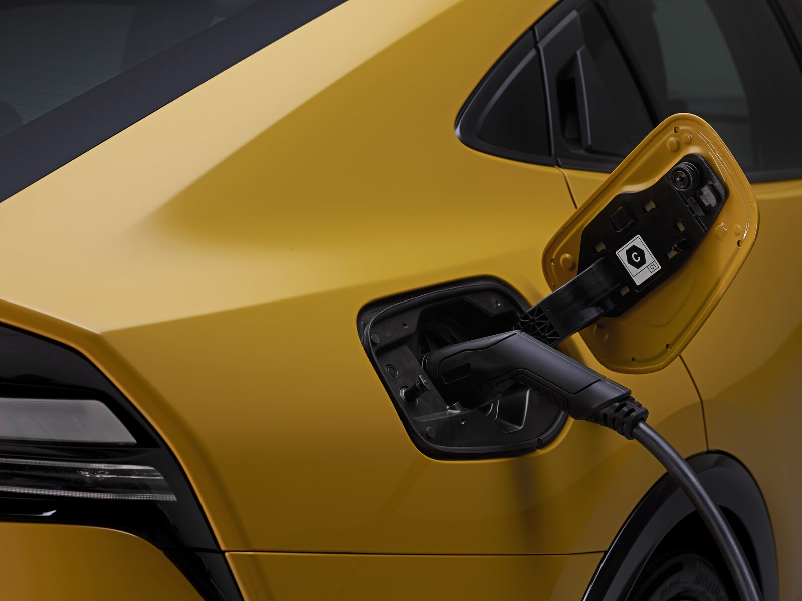 Auto mit Ladestecker