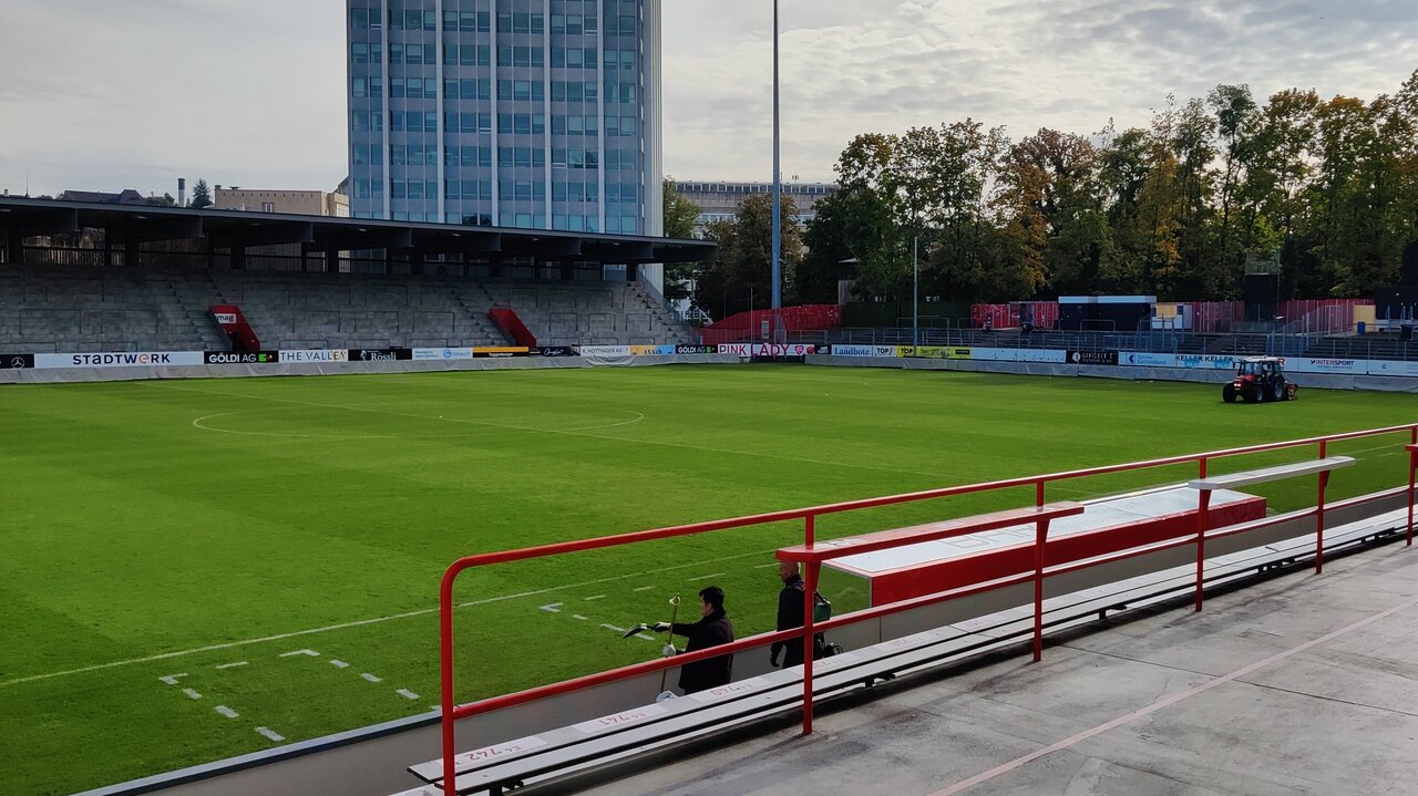 Fussballstadion in der zweitgrössten Stadt im Kanton Zürich.