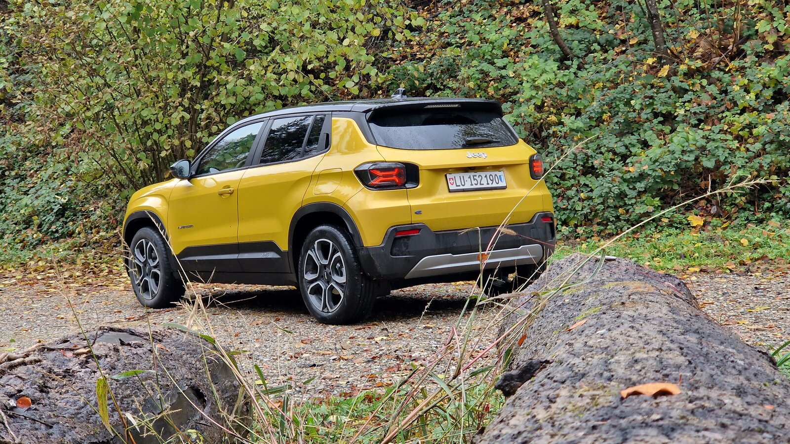 Jeep Avenger von hinten