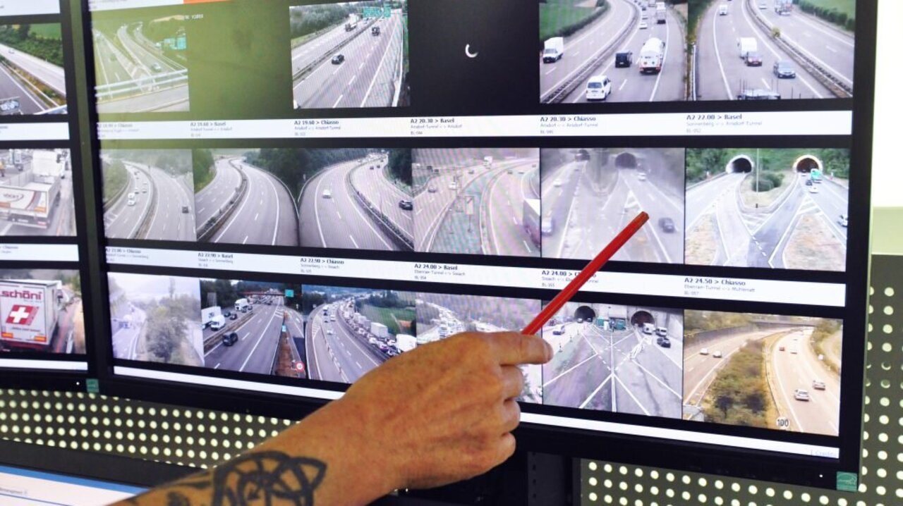 Verkehrsmanagementzentrale des ASTRA