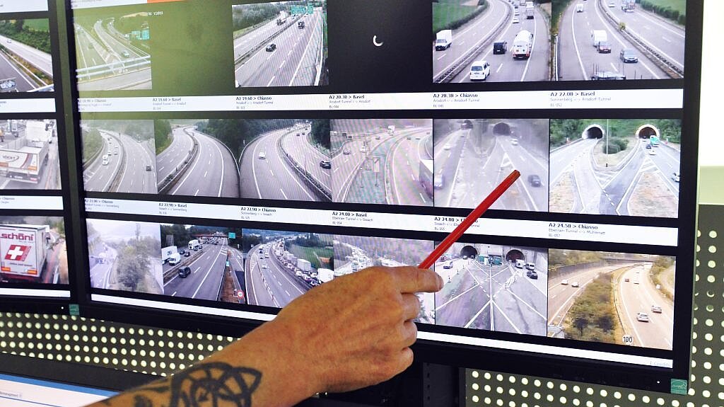 Verkehrsmanagementzentrale des ASTRA
