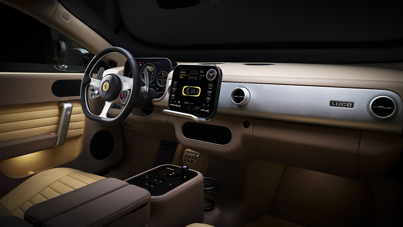 Cockpit des Ferrari Luce