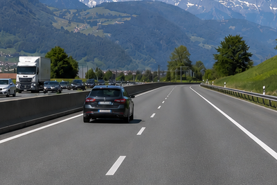 Notorischer Linksfahrer