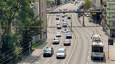 Rosengartenstrasse in Zürich