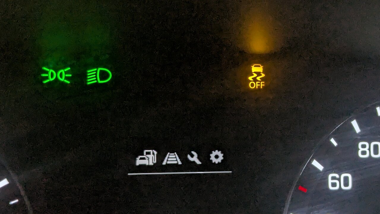 Warnlampe für deaktiviertes ESP