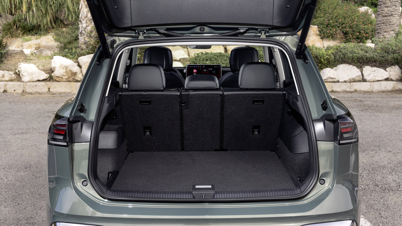 Kofferraum im VW Tiguan
