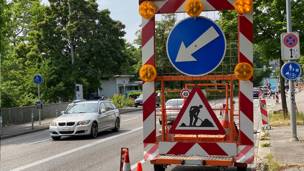 165 Baustellen sind aktuell auf dem Zürcher Stadtgebiet in Betrieb. Bild: Linus V. Barta, STREETLIFE