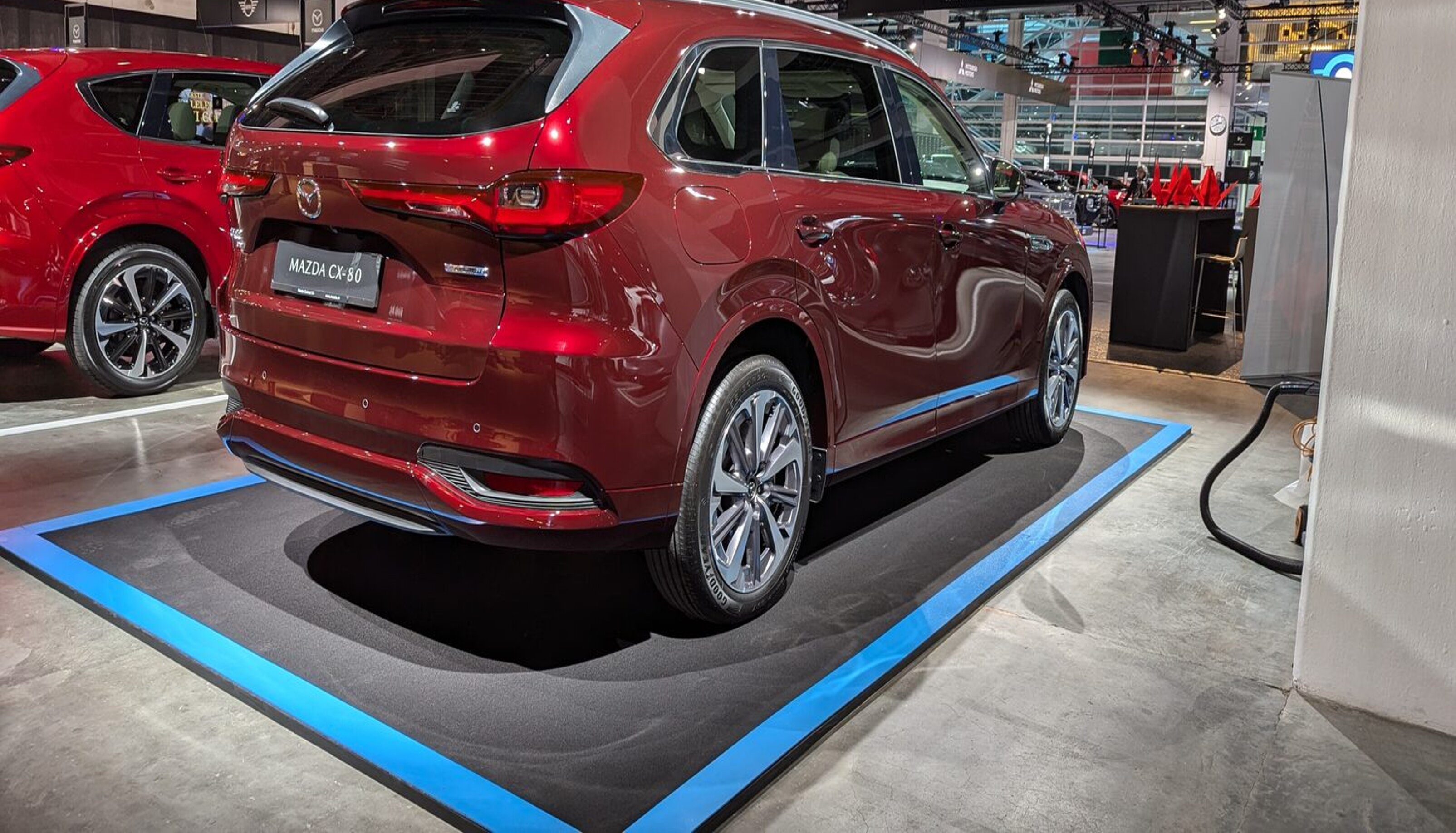 Mazda CX-80 an der Auto Zürich