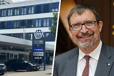 Gerhard Schürmann ist der CEO der Emil Frey Gruppe. In einem Brief ans Umwelt- und Verkehrsdepartement von Albert Rösti forderte er letzte Woche ein Umdenken des Bundes in Bezug auf die CO2-Vorlage. Bild: Emil Frey, STREETLIFE