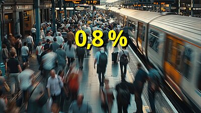 Zahl der Woche zum Bevölkerungswachstum