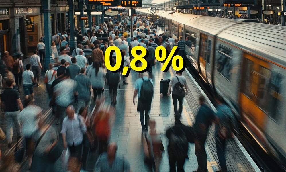 Zahl der Woche zum Bevölkerungswachstum