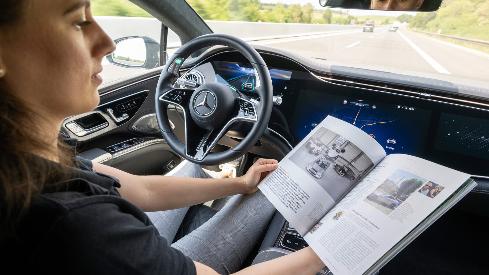 Autonomes Fahren bei Mercedesd