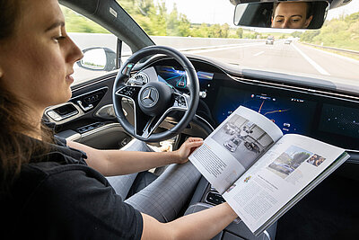 Autonomes Fahren bei Mercedesd