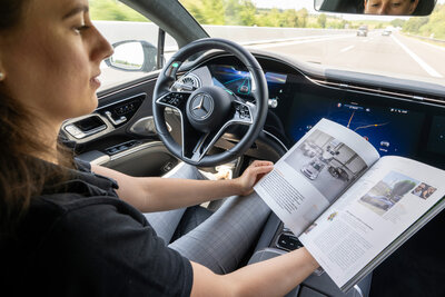 Autonomes Fahren bei Mercedesd