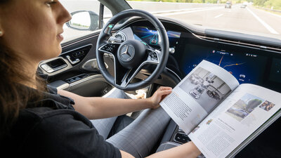 Autonomes Fahren bei Mercedesd