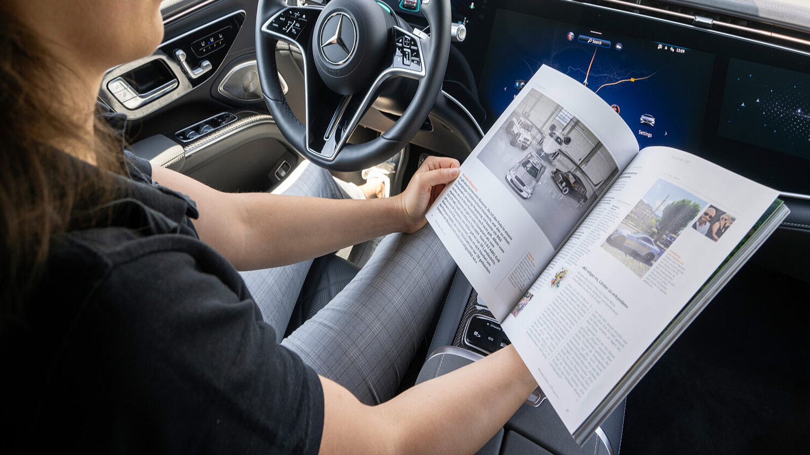 Autonomes Fahren bei Mercedesd
