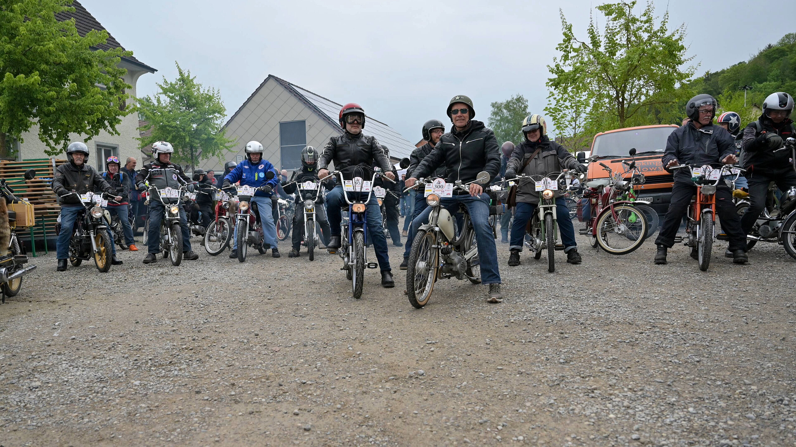 Ready to ride: Die Route führt dieses Jahr durch die Bodenseeregion. Auch spontane Anmeldungen sind willkommen. Bild: zvg
