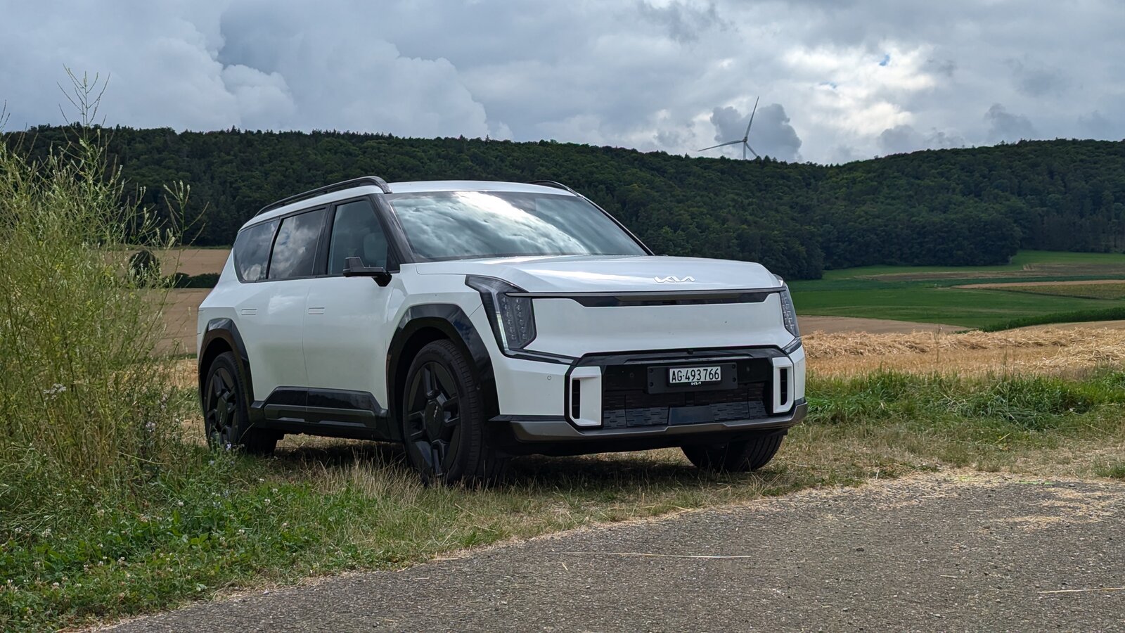 Kia EV9 von vorne