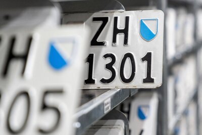 Wunschkontrollschilder im Kanton Zürich