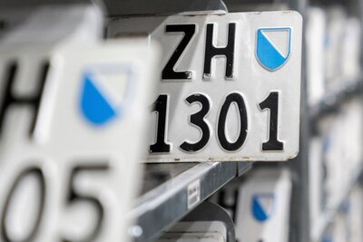 Wunschkontrollschilder im Kanton Zürich