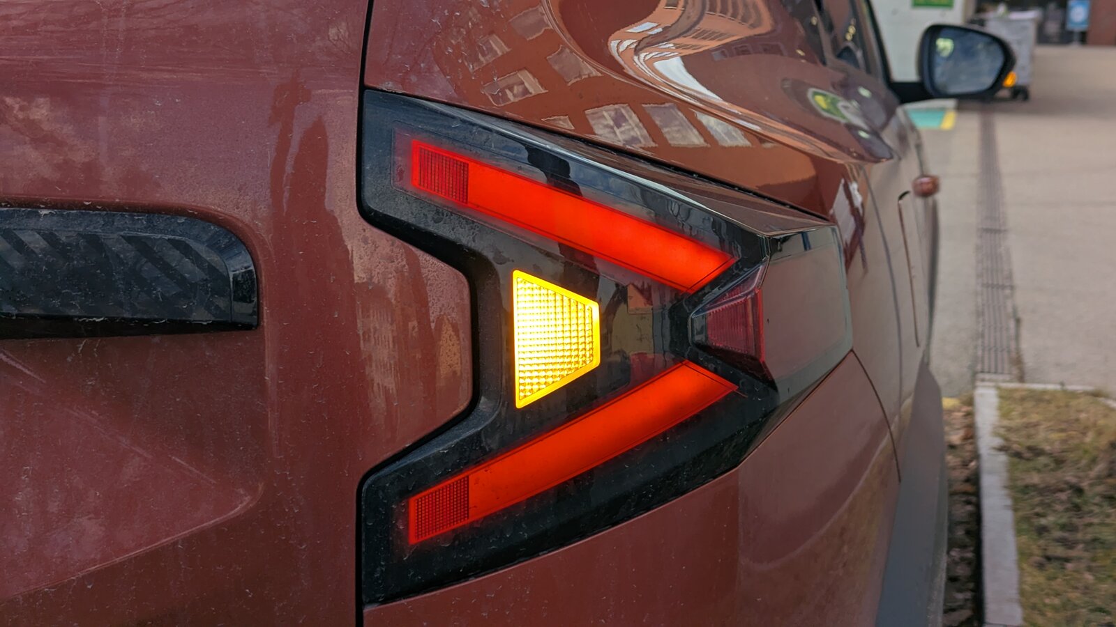 Heckblinker des Dacia Bigster