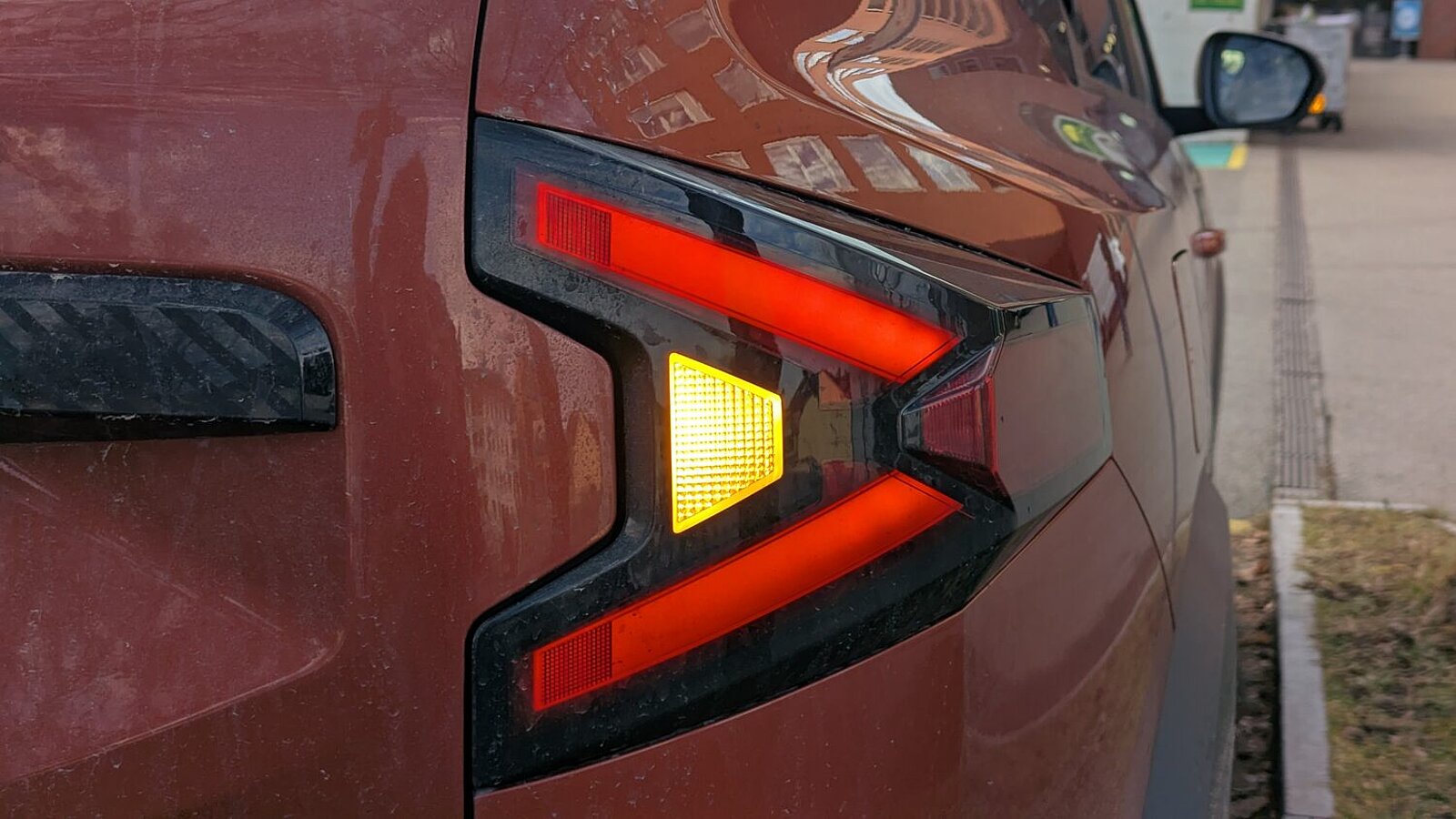Heckblinker des Dacia Bigster