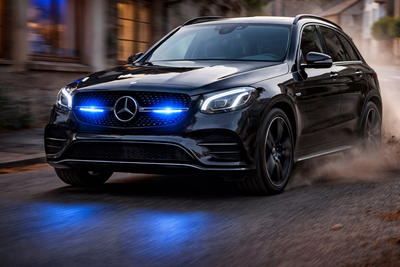 Symbolbild zum zu schnellen Polizeisten