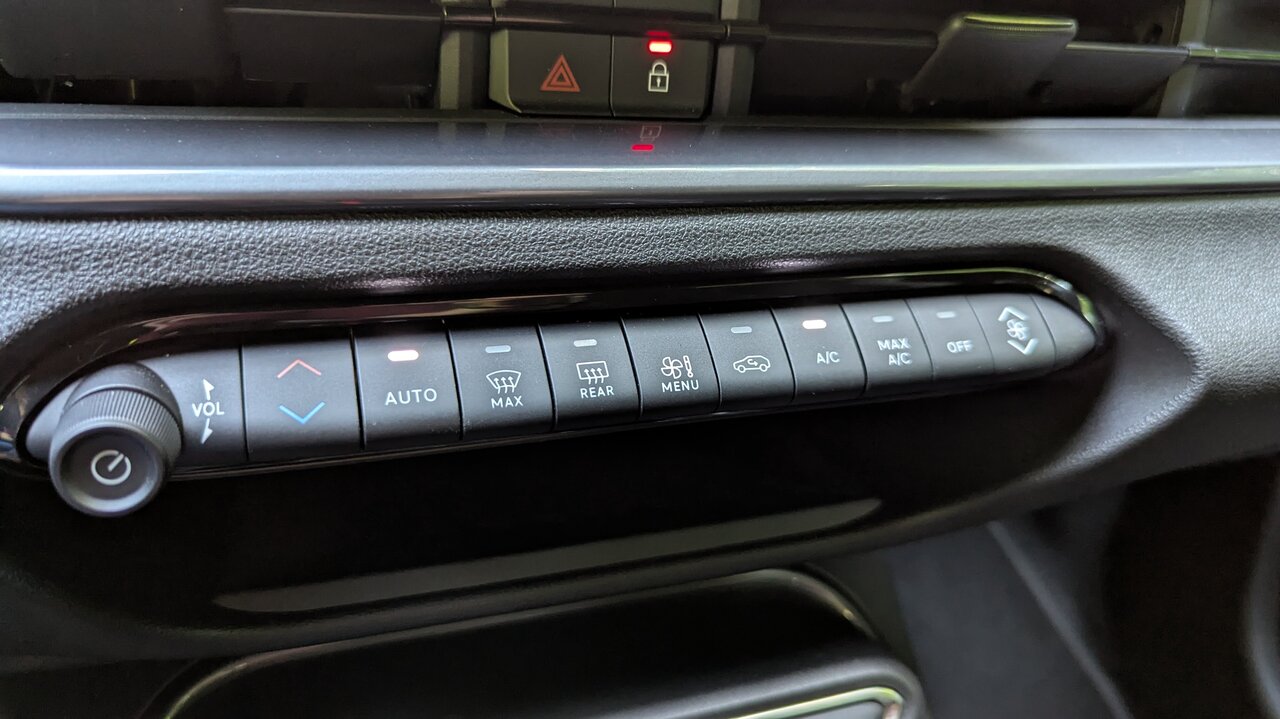 Bedienung der Klimaanlage im Abarth 600e