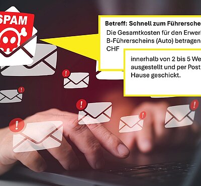 Führerschein Mail Spam