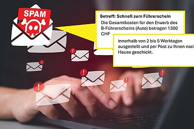 Führerschein Mail Spam