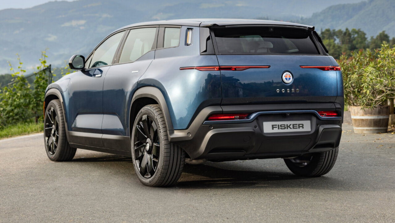 Fisker von hinten