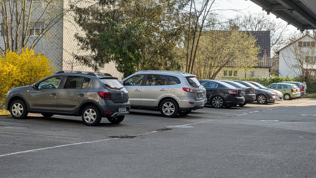 Parkplatz in Neuhausen