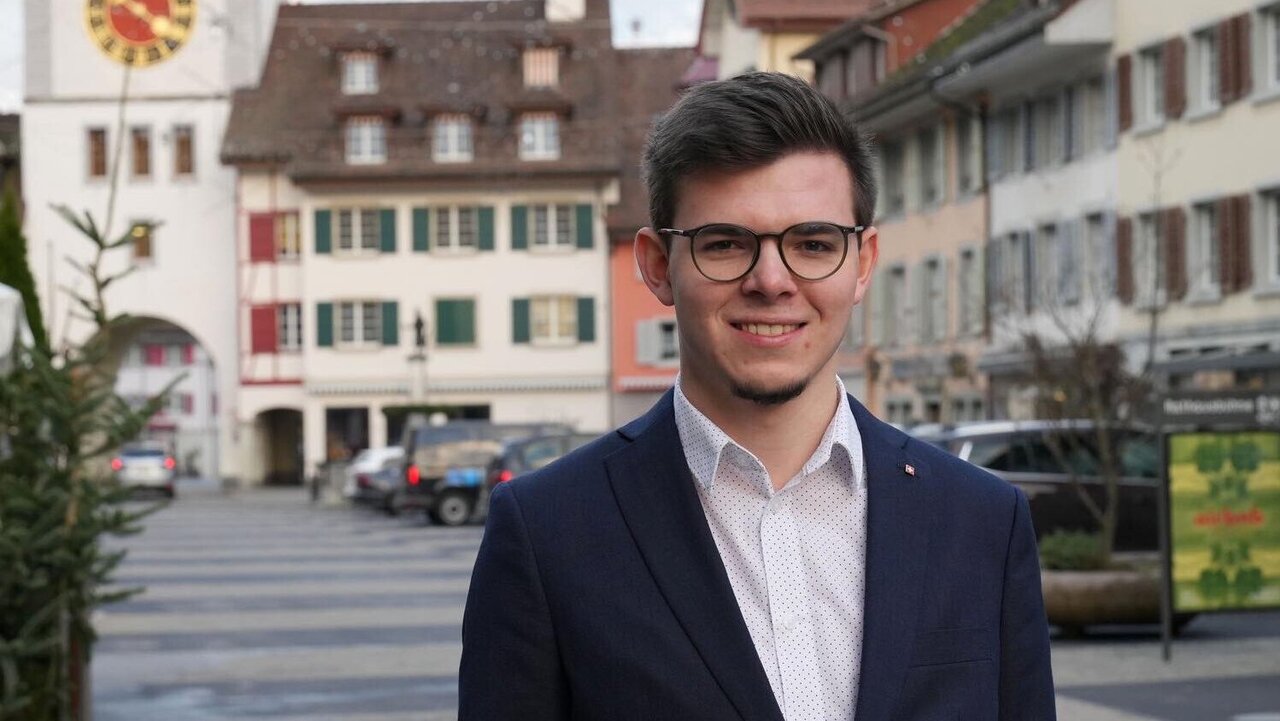 Lucian Schneider, Co-Präsident der Jungen SVP Luzern