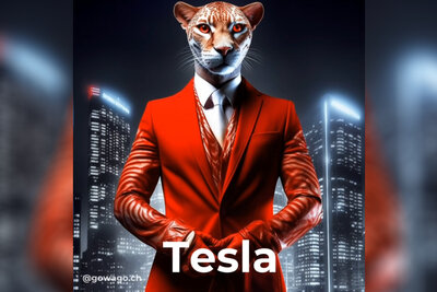 Gowago AI Bilder Tesla