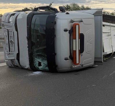 LKW Unfall Rothenburg Luzern