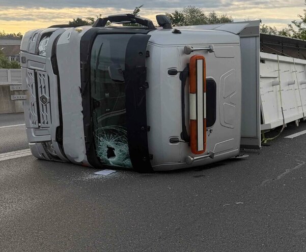 LKW Unfall Rothenburg Luzern