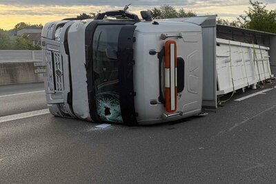 LKW Unfall Rothenburg Luzern