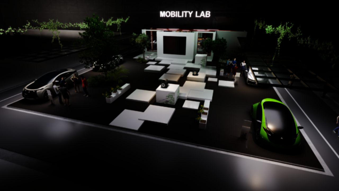 Grafik zum Mobility Lab am Genfer Autosalon